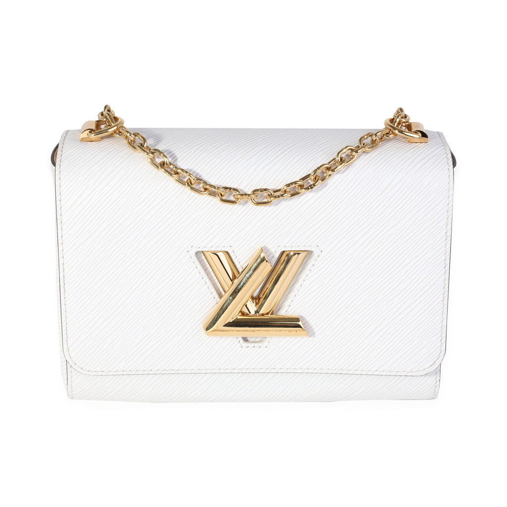 Louis Vuitton Louis Vuitton Blanc Epi Leather Twist MM