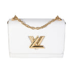 Louis Vuitton Louis Vuitton Blanc Epi Leather Twist MM