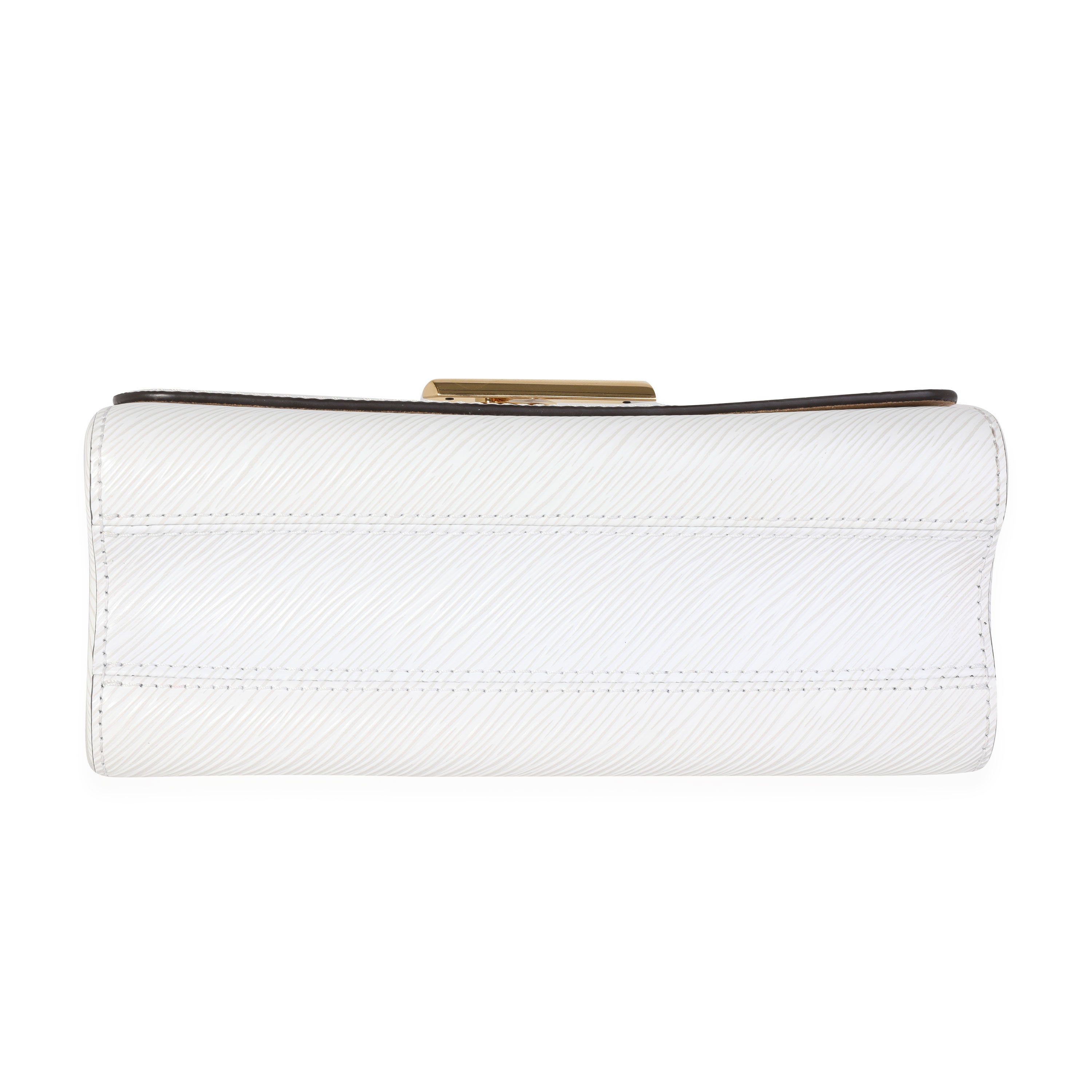 Louis Vuitton Louis Vuitton Blanc Epi Leather Twist MM