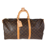 Louis Vuitton Louis Vuitton Monogram Canvas Keepall Bandoulière 55