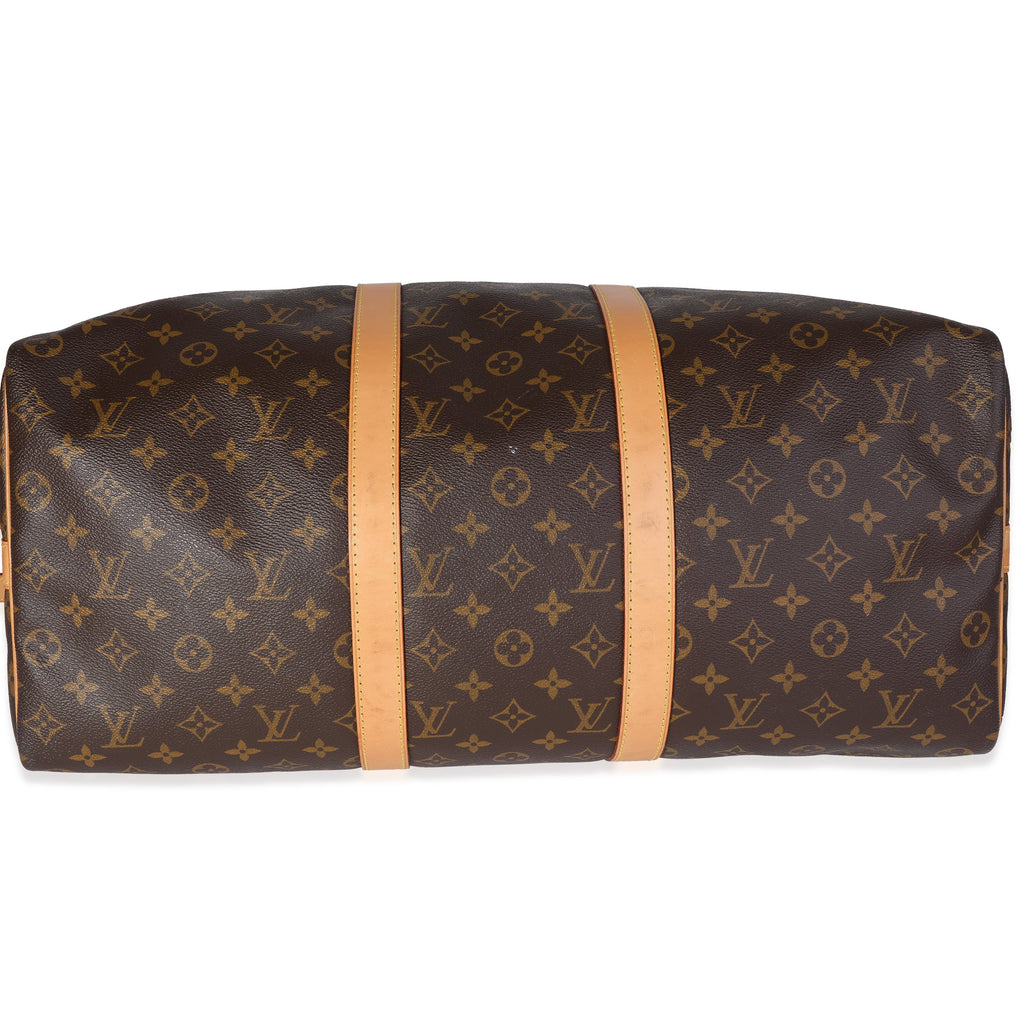 Louis Vuitton Louis Vuitton Monogram Canvas Keepall Bandoulière 55