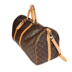 Louis Vuitton Louis Vuitton Monogram Canvas Keepall Bandoulière 55