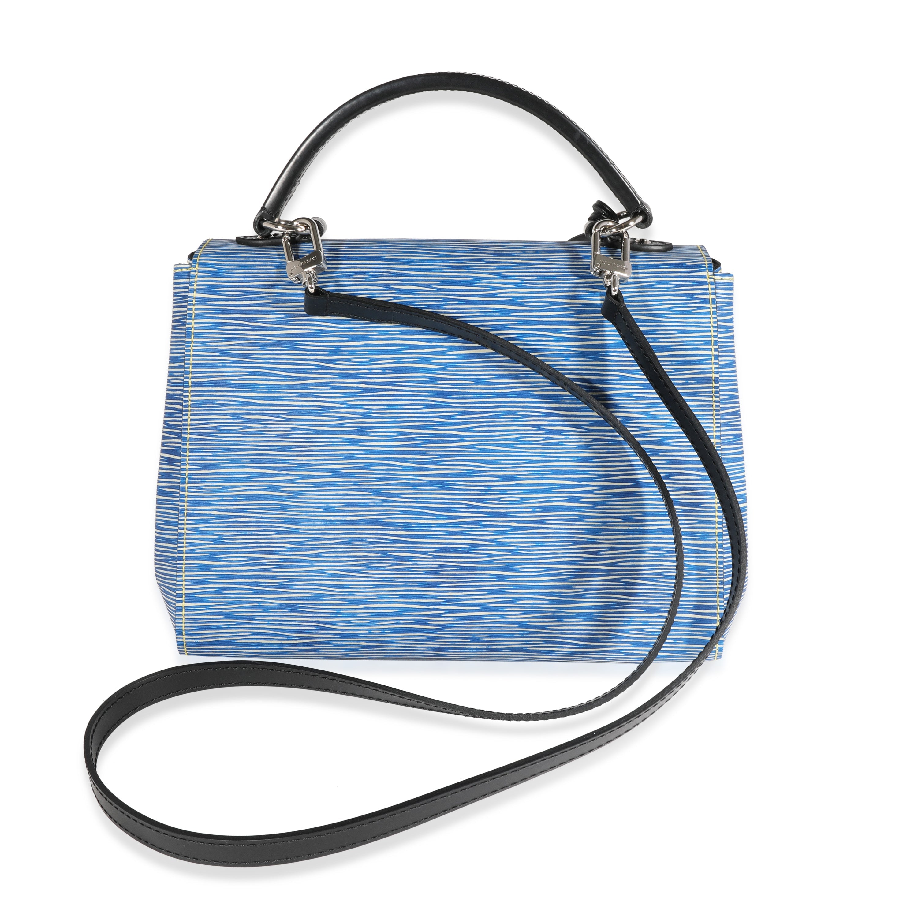 Louis Vuitton Louis Vuitton Blue Epi Denim Cluny BB