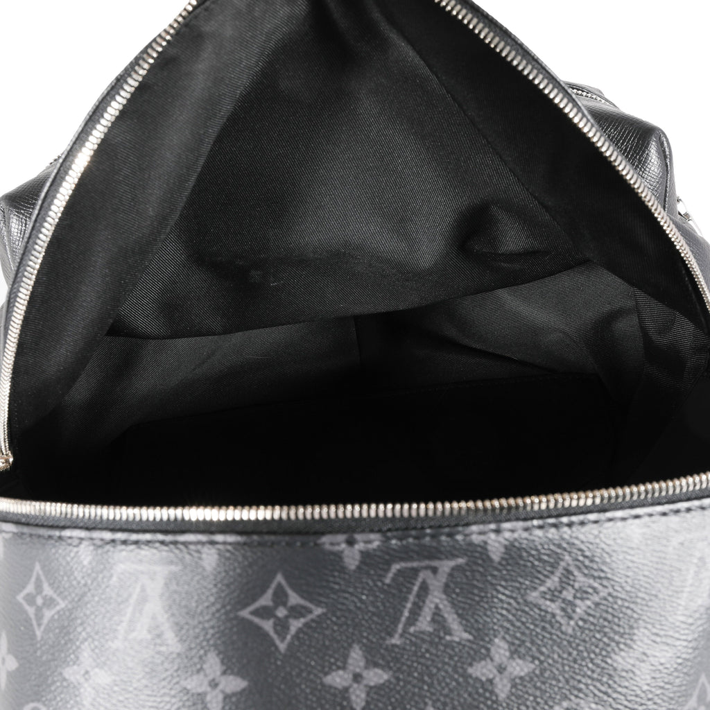 Louis Vuitton Louis Vuitton Black Monogram Eclipse & Taiga Discovery Backpack