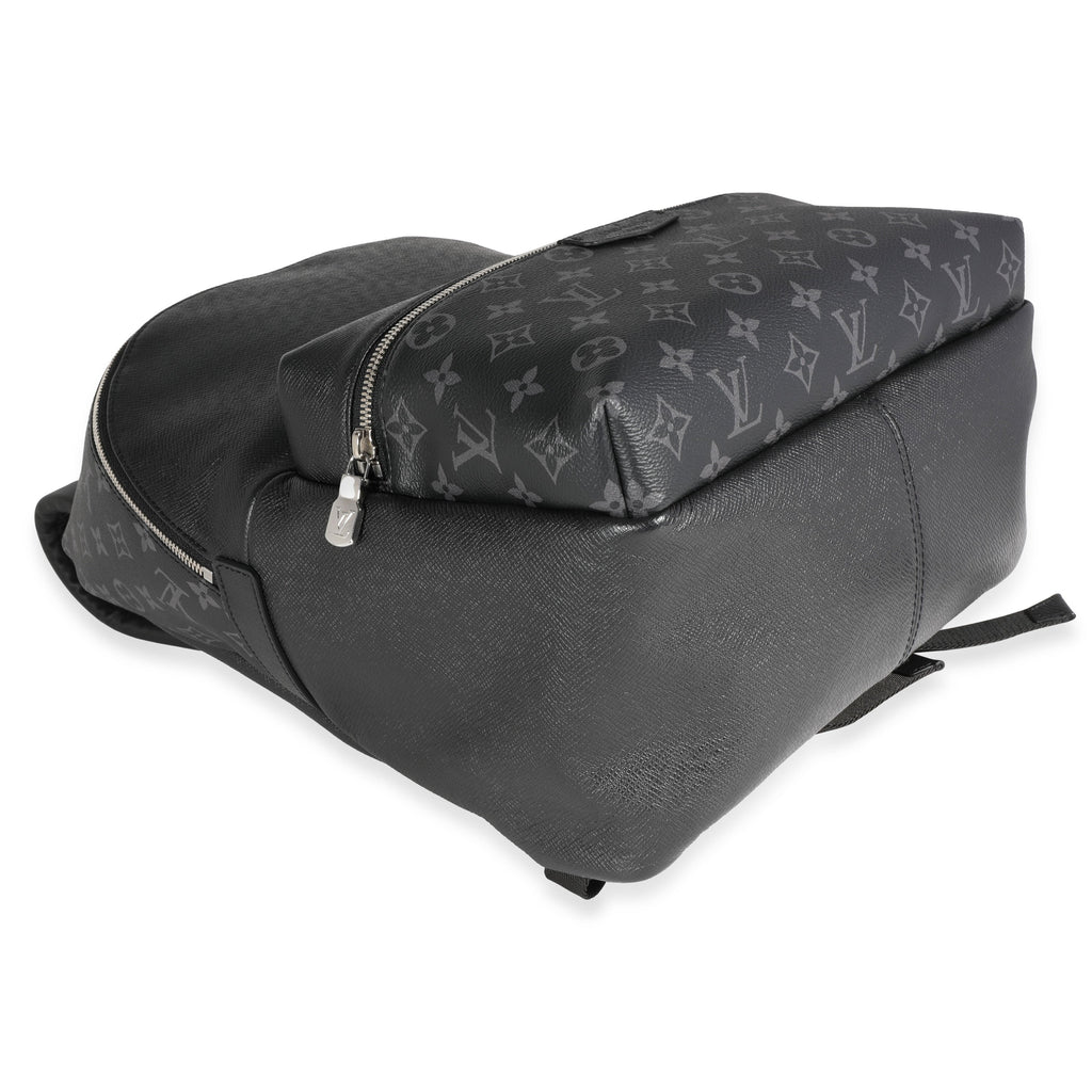 Louis Vuitton Louis Vuitton Black Monogram Eclipse & Taiga Discovery Backpack