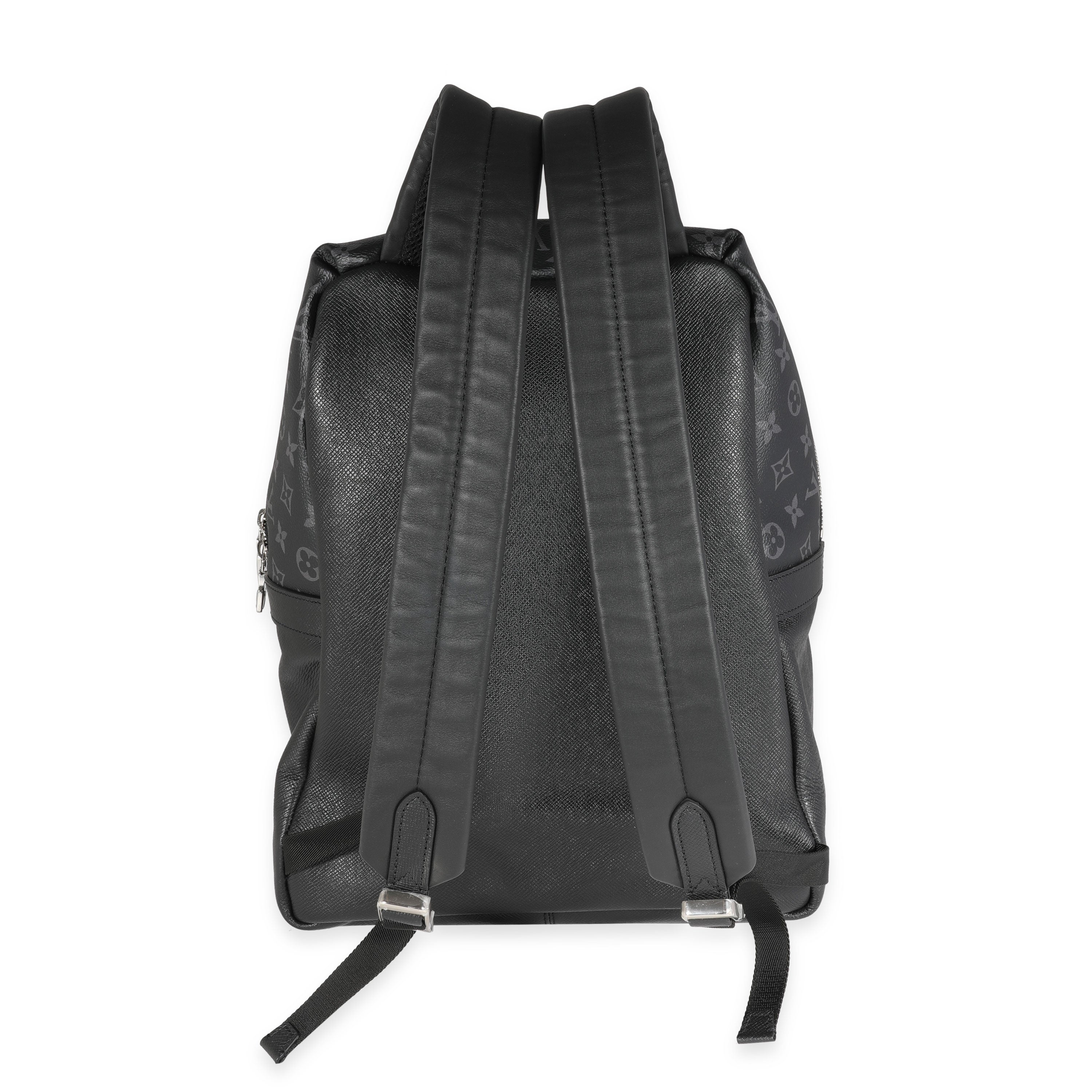 Louis Vuitton Louis Vuitton Black Monogram Eclipse & Taiga Discovery Backpack
