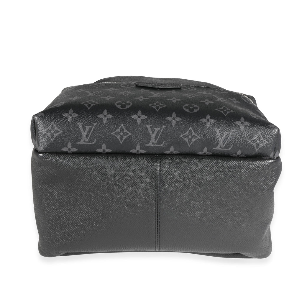 Louis Vuitton Louis Vuitton Black Monogram Eclipse & Taiga Discovery Backpack