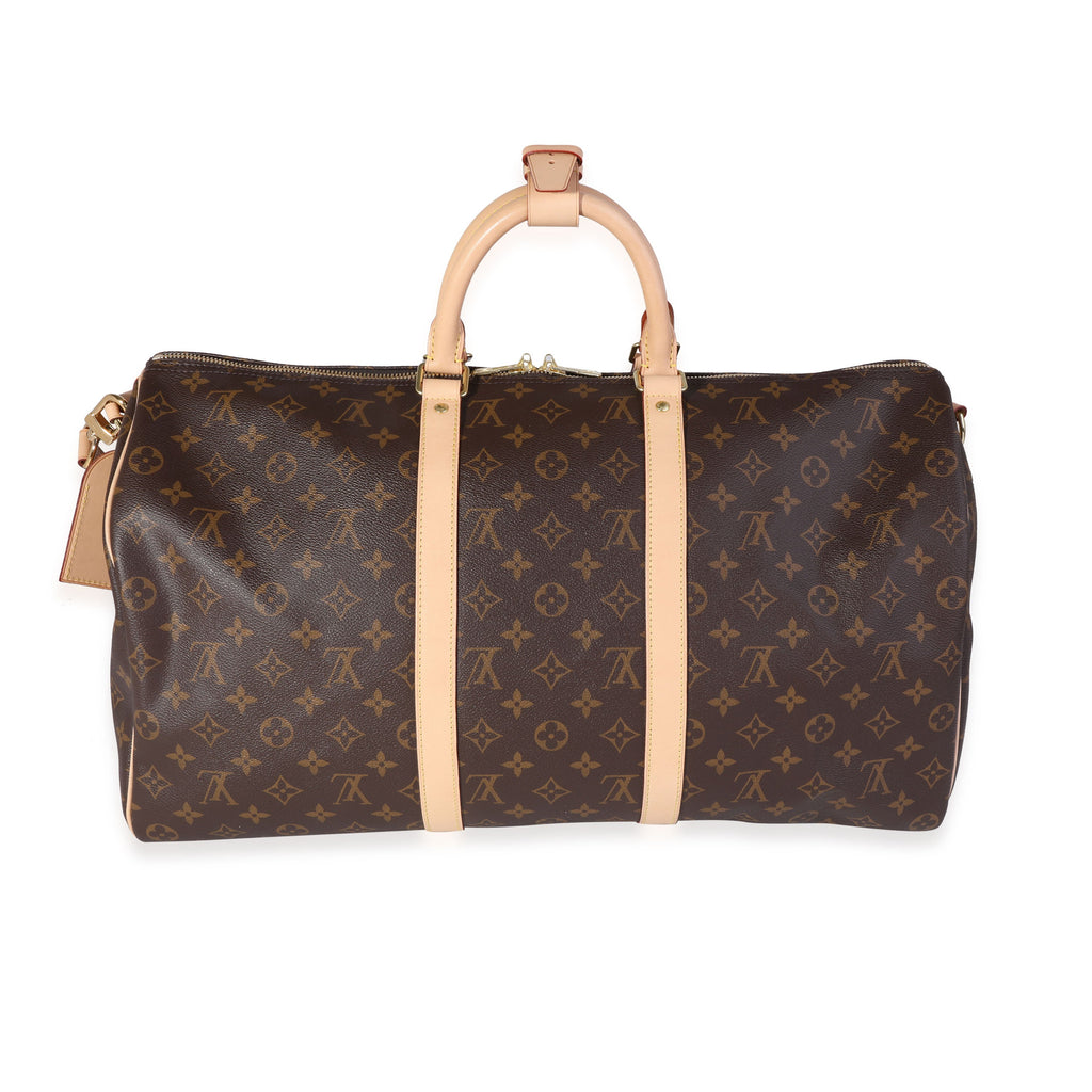 Louis Vuitton Louis Vuitton Monogram Canvas Keepall Bandoulière 50