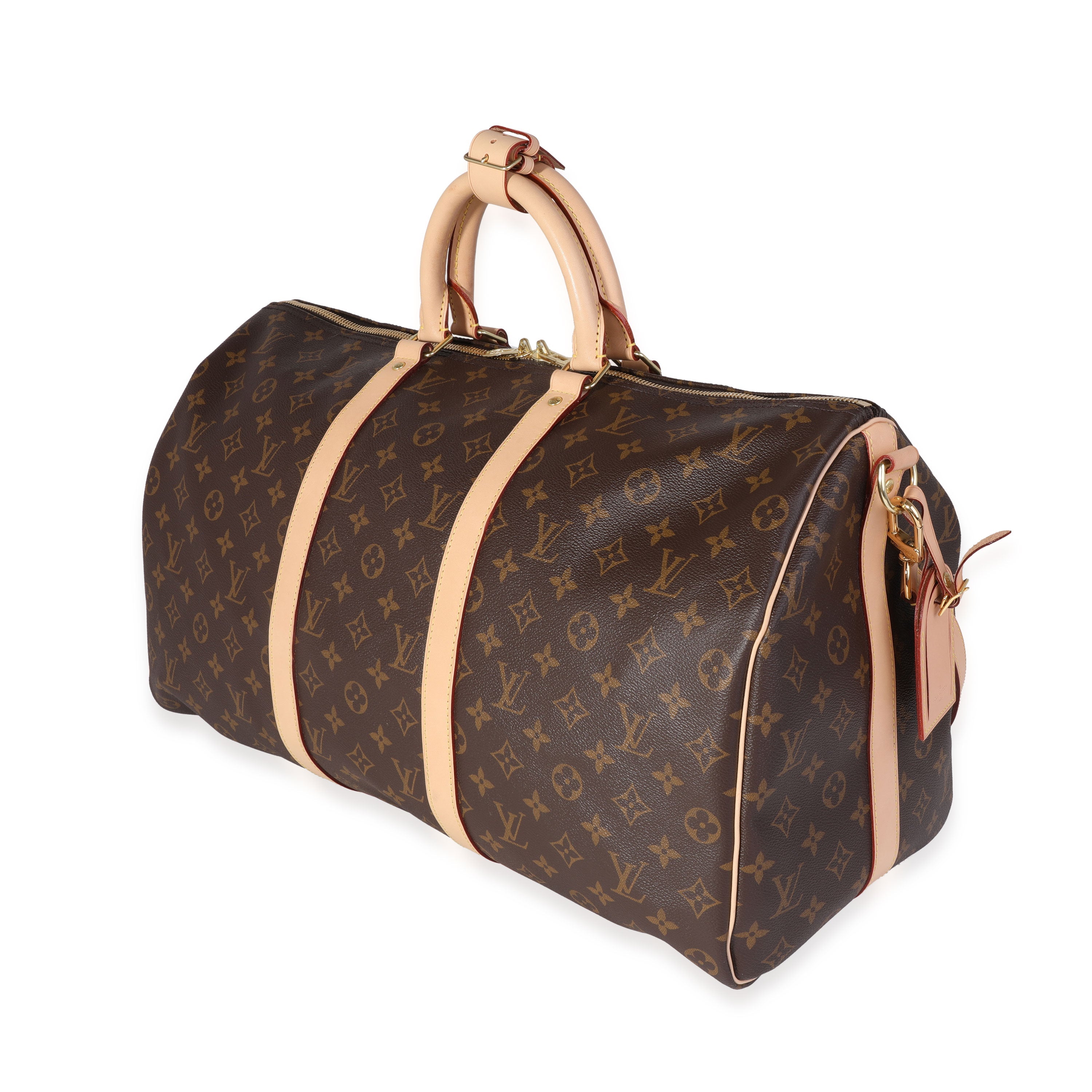 Louis Vuitton Louis Vuitton Monogram Canvas Keepall Bandoulière 50