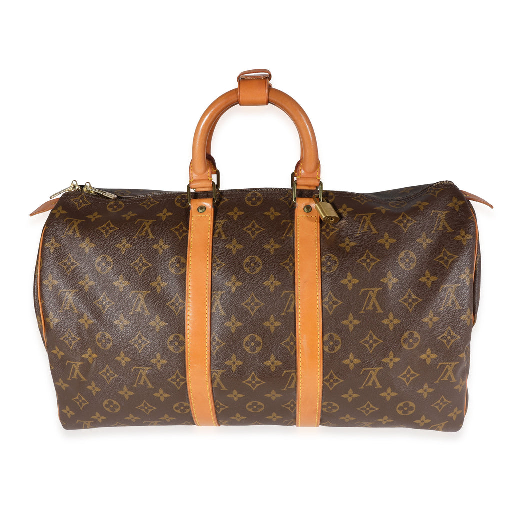Louis Vuitton Vintage Monogram Canvas Keepall 45