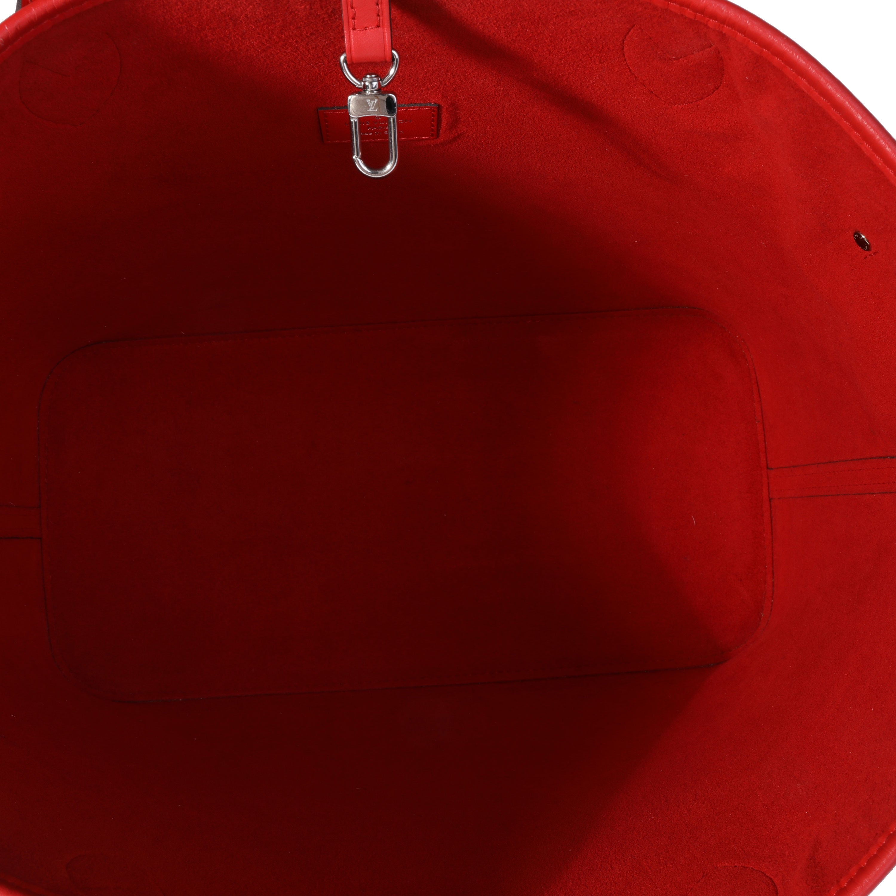 Louis Vuitton Louis Vuitton Red Epi Leather Neverfull MM