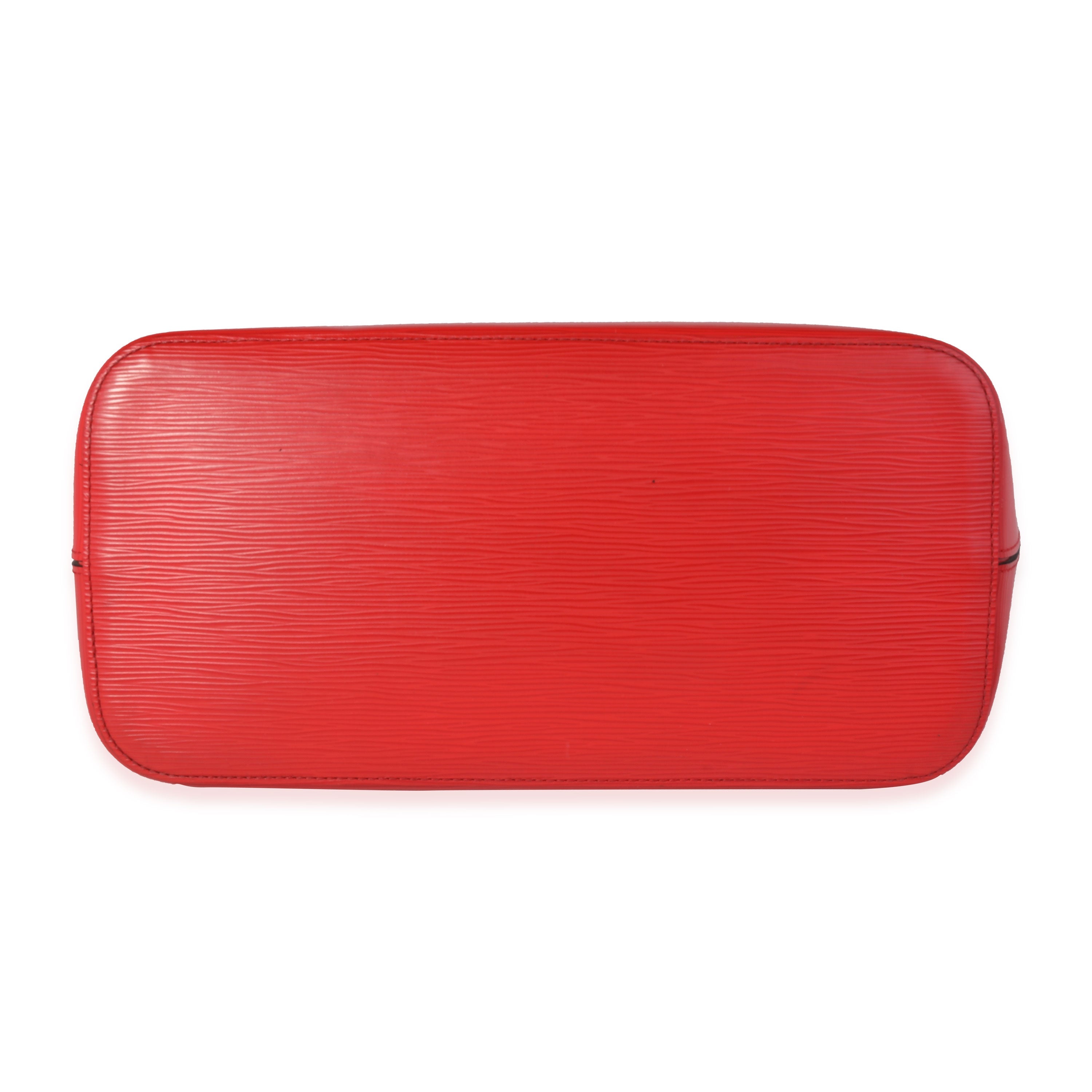 Louis Vuitton Louis Vuitton Red Epi Leather Neverfull MM