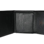 Louis Vuitton Louis Vuitton Black Epi Leather Porte-Monnaie Compact Wallet