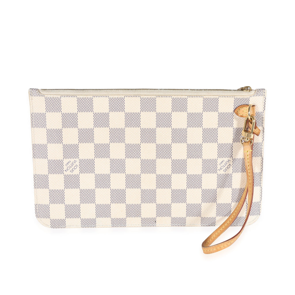 Louis Vuitton Louis Vuitton Damier Azur Neverfull Pochette