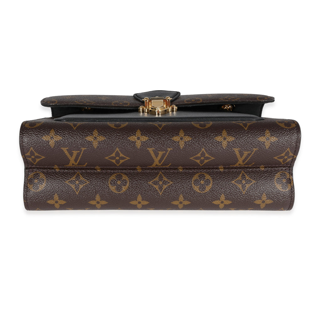 Louis Vuitton Louis Vuitton Monogram Canvas & Black Leather Victoire Bag