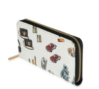 Louis Vuitton Louis Vuitton White Monogram Vernis Stickers Animation Wallet