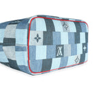 Louis Vuitton Louis Vuitton Blue Denim Monogram Patchwork Neverfull MM