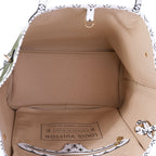 Louis Vuitton Louis Vuitton Khaki & White Monogram Giant Neverfull MM