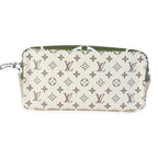 Louis Vuitton Louis Vuitton Khaki & White Monogram Giant Neverfull MM