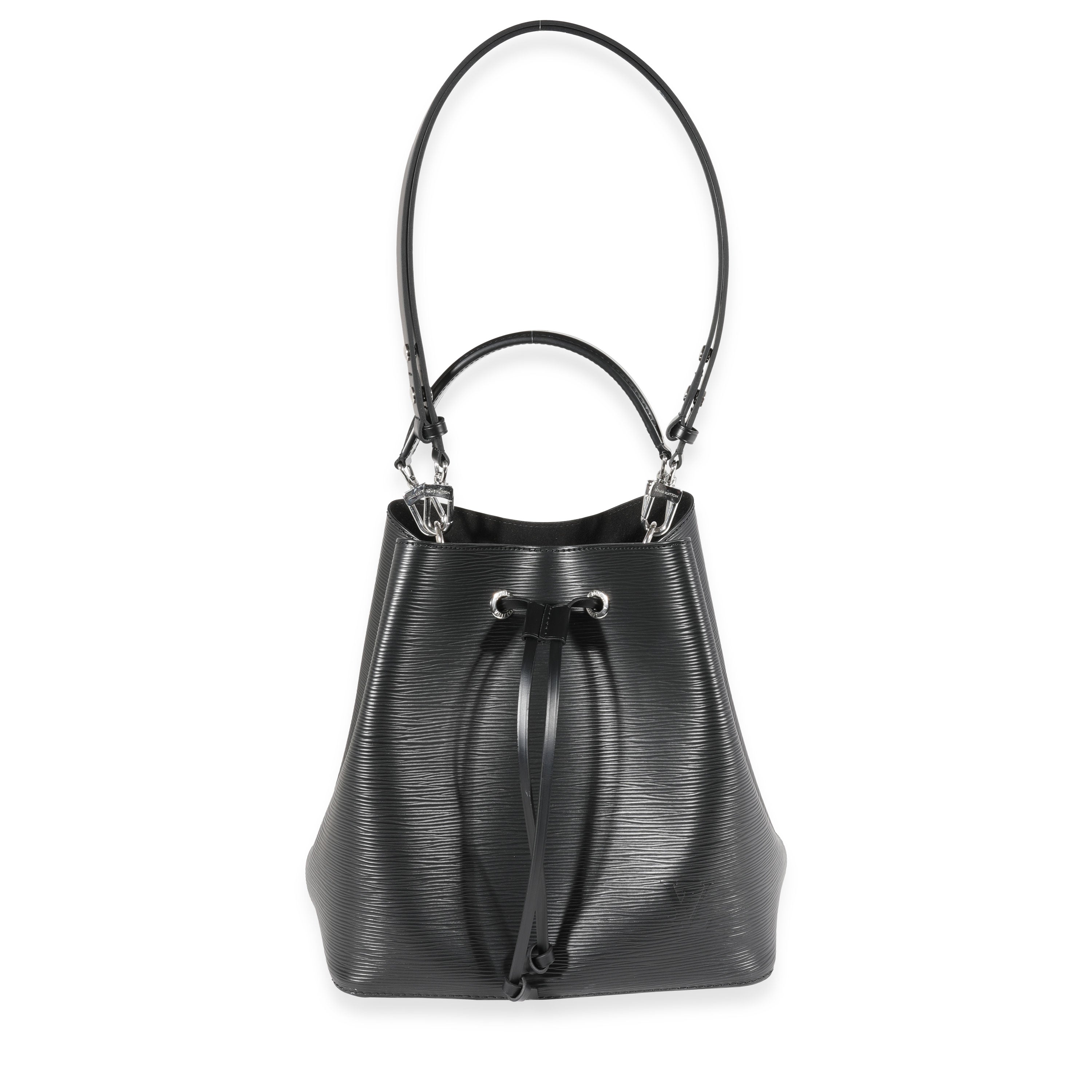 Louis Vuitton Louis Vuitton Black Epi Leather NéoNoé MM