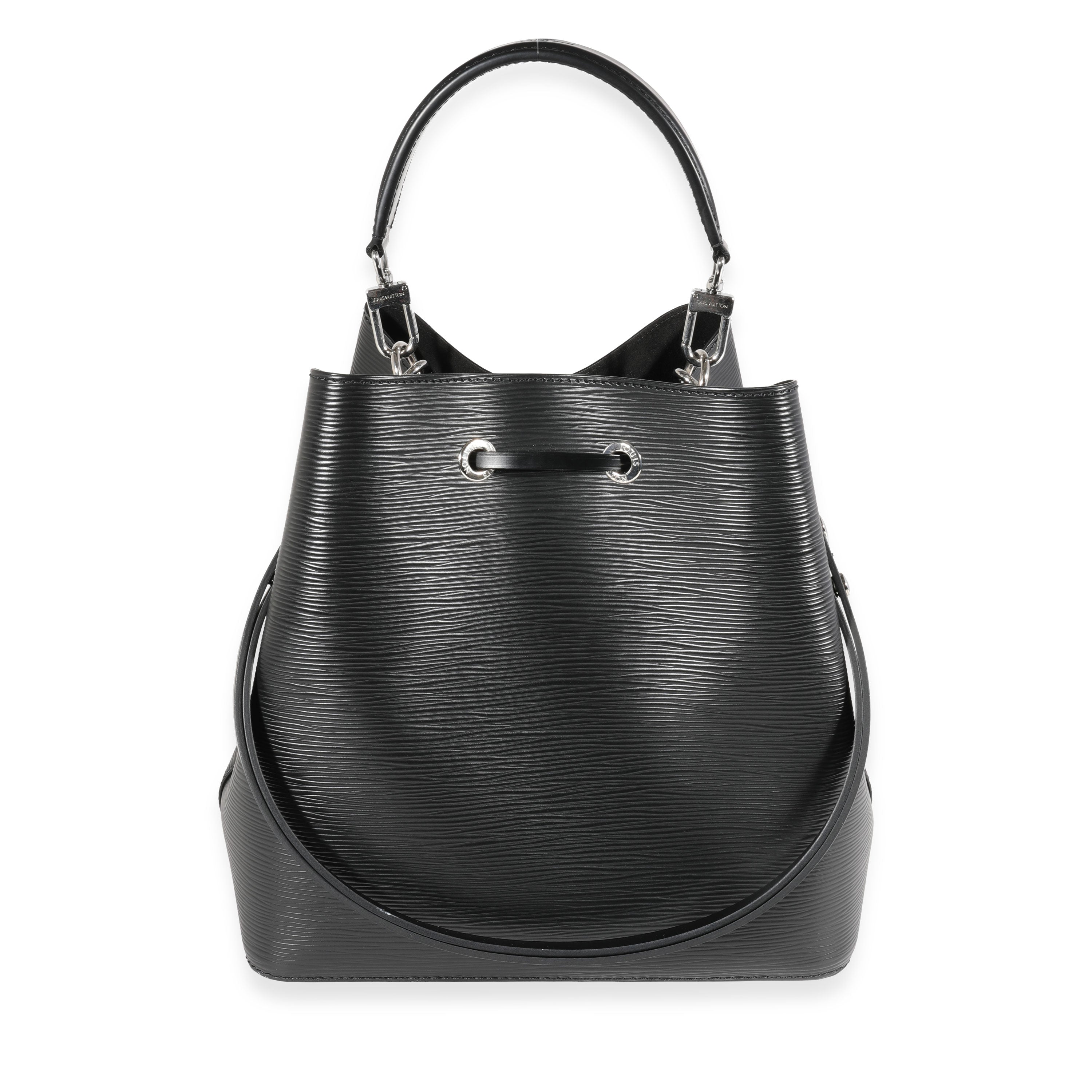 Louis Vuitton Louis Vuitton Black Epi Leather NéoNoé MM