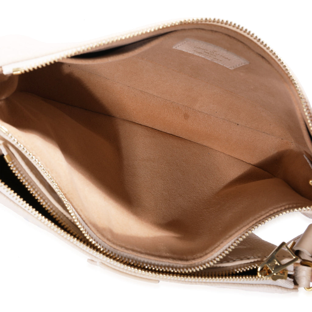 Louis Vuitton Louis Vuitton Cream Monogram Empreinte Multi-Pochette Accessoires
