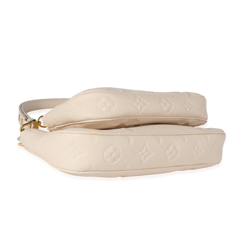 Louis Vuitton Louis Vuitton Cream Monogram Empreinte Multi-Pochette Accessoires