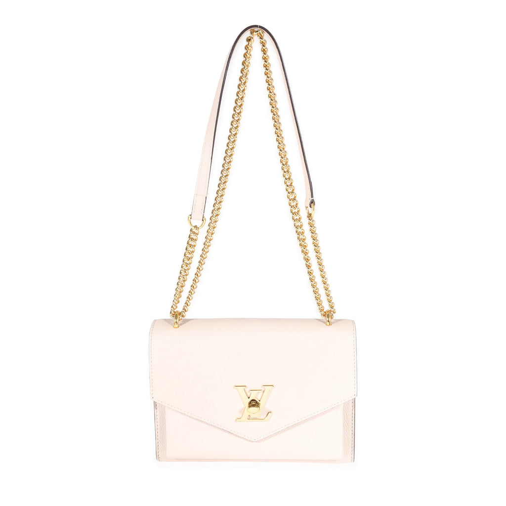 Louis Vuitton Louis Vuitton Galet Grained Calfskin MyLockme Chain Bag