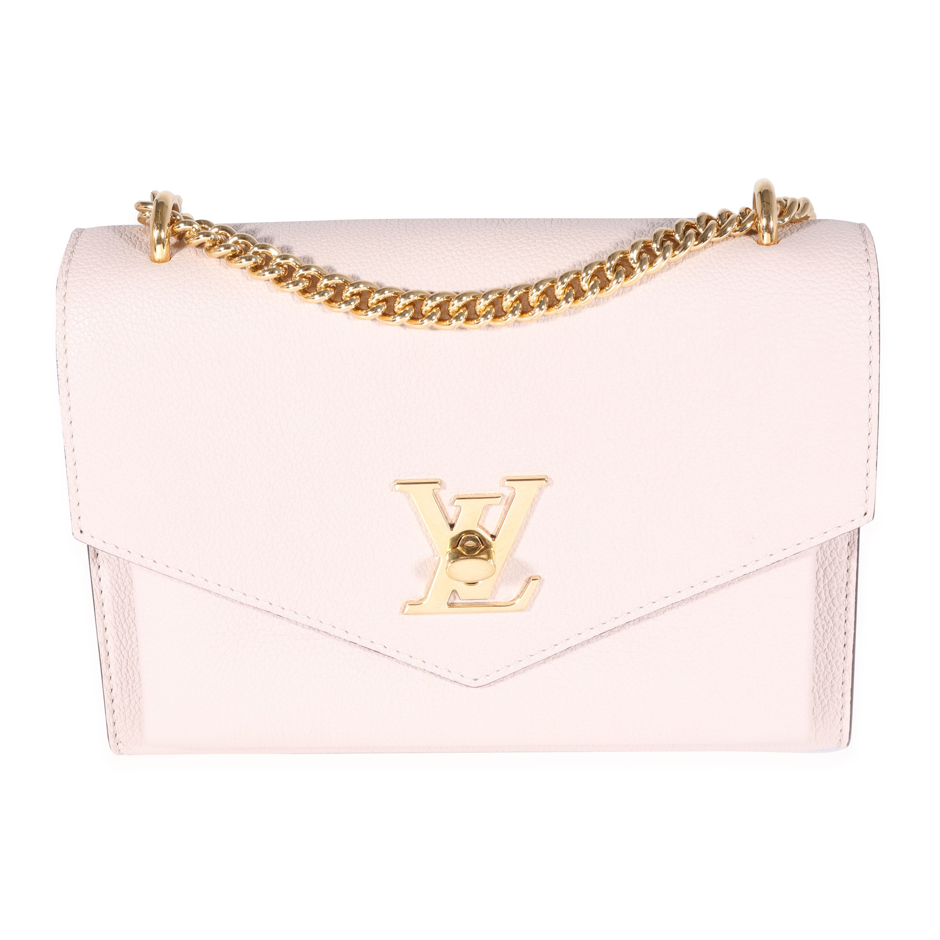 Louis Vuitton Louis Vuitton Galet Grained Calfskin MyLockme Chain Bag