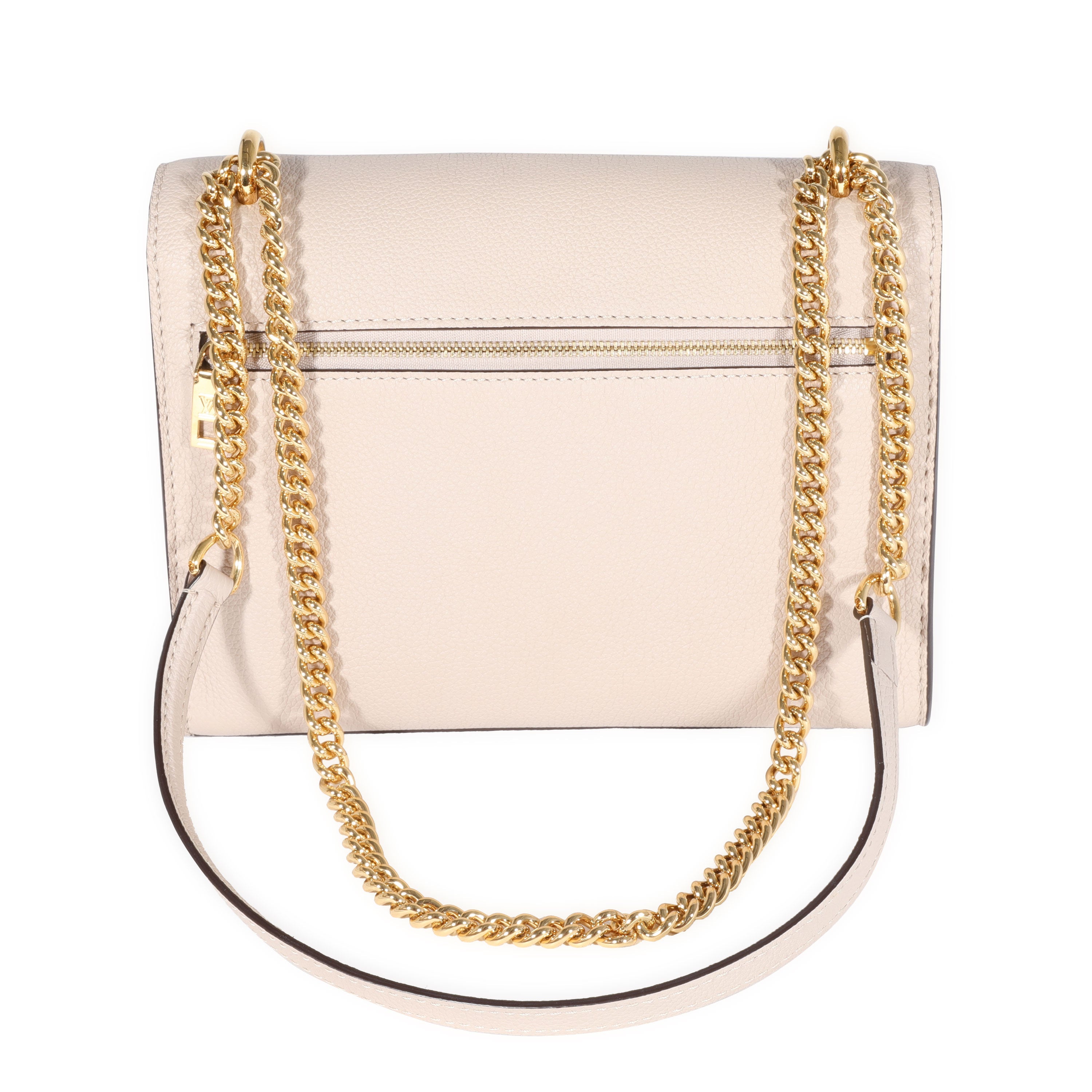 Louis Vuitton Louis Vuitton Galet Grained Calfskin MyLockme Chain Bag