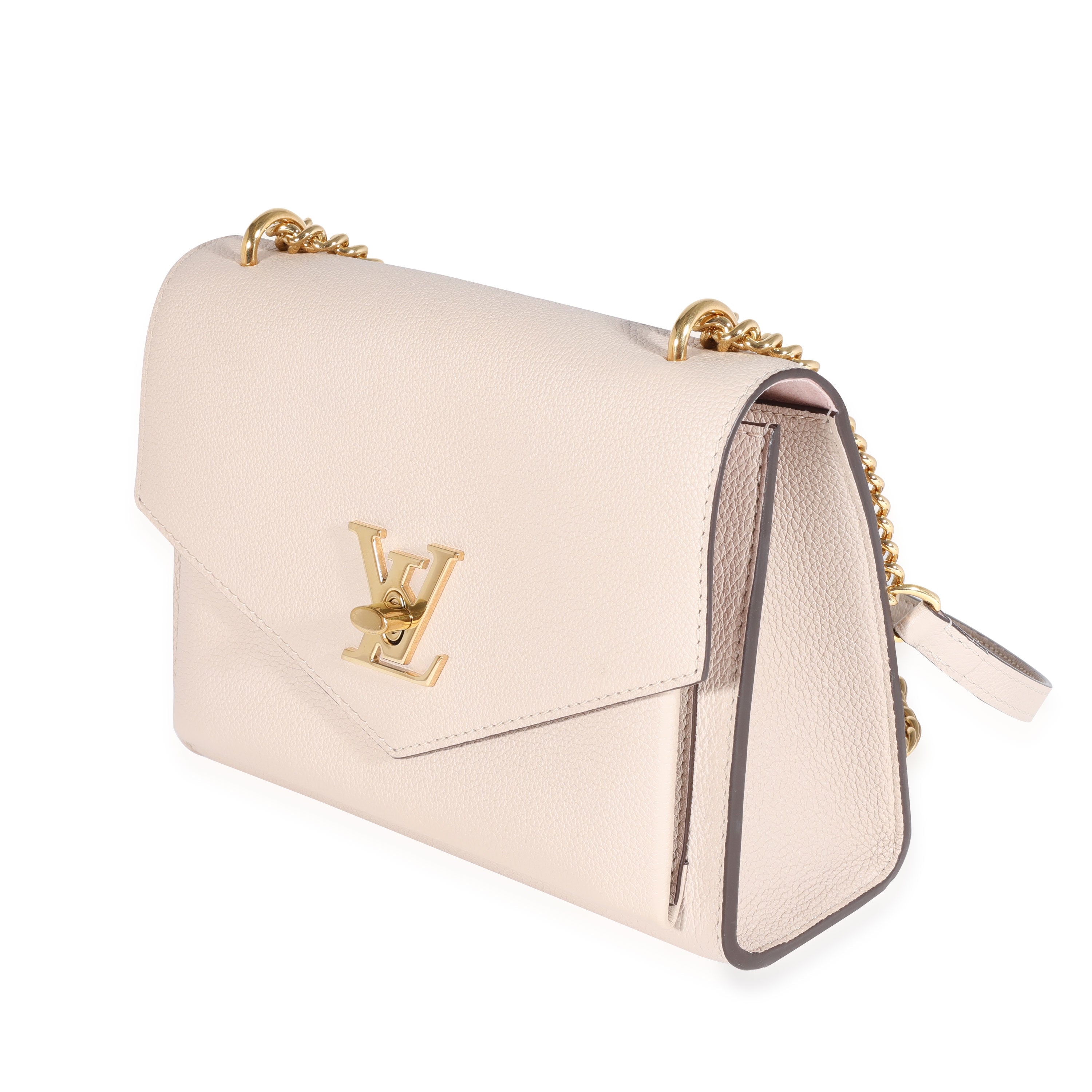 Louis Vuitton Louis Vuitton Galet Grained Calfskin MyLockme Chain Bag