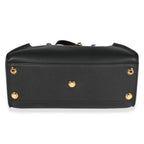 Louis Vuitton Louis Vuitton Monogram Canvas & Black Calfskin On My Side MM Tote