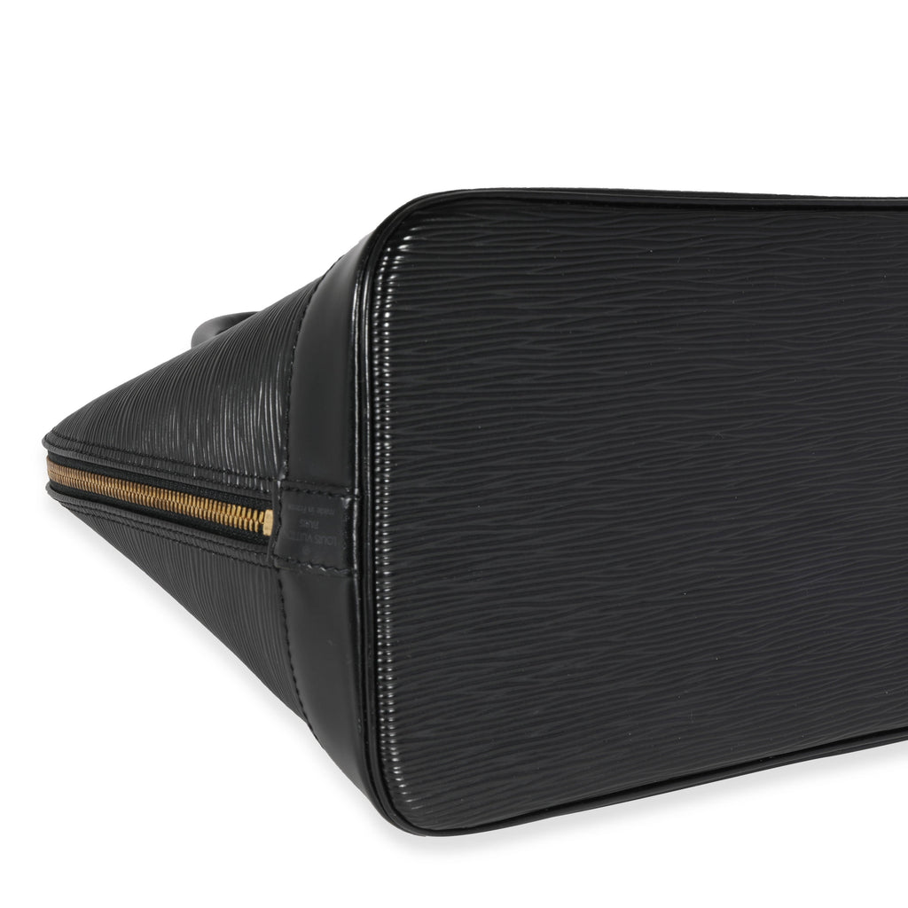Louis Vuitton Louis Vuitton Black Epi Alma PM