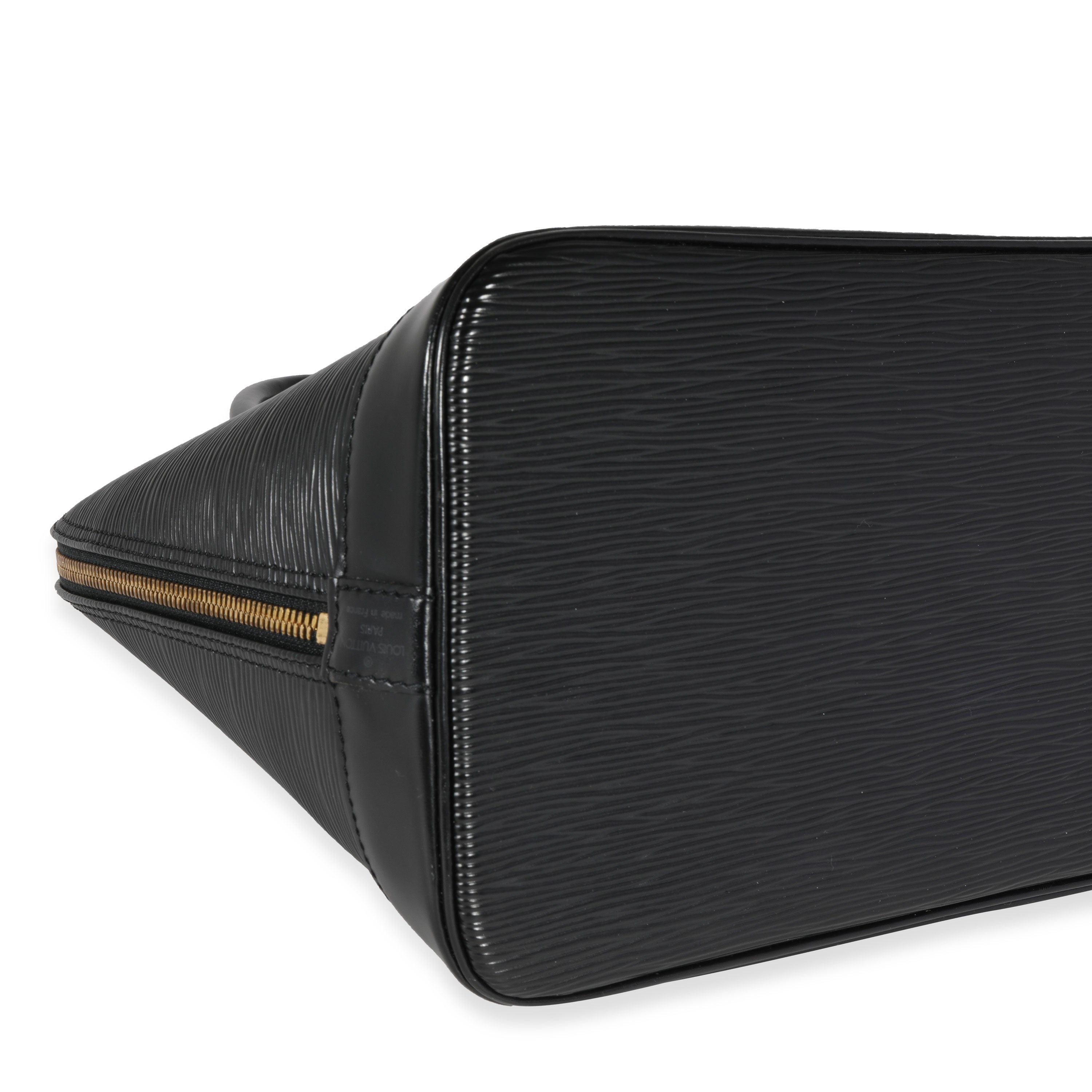 Louis Vuitton Louis Vuitton Black Epi Alma PM