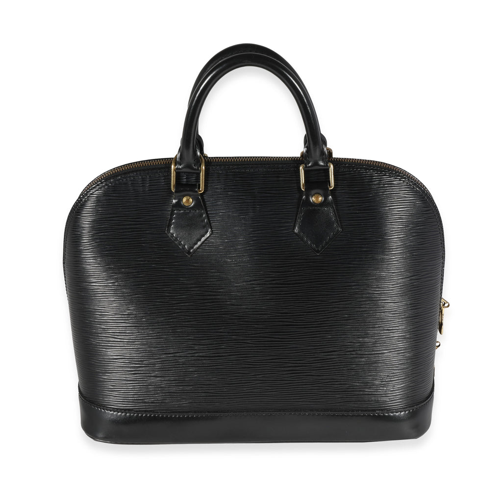 Louis Vuitton Louis Vuitton Black Epi Alma PM