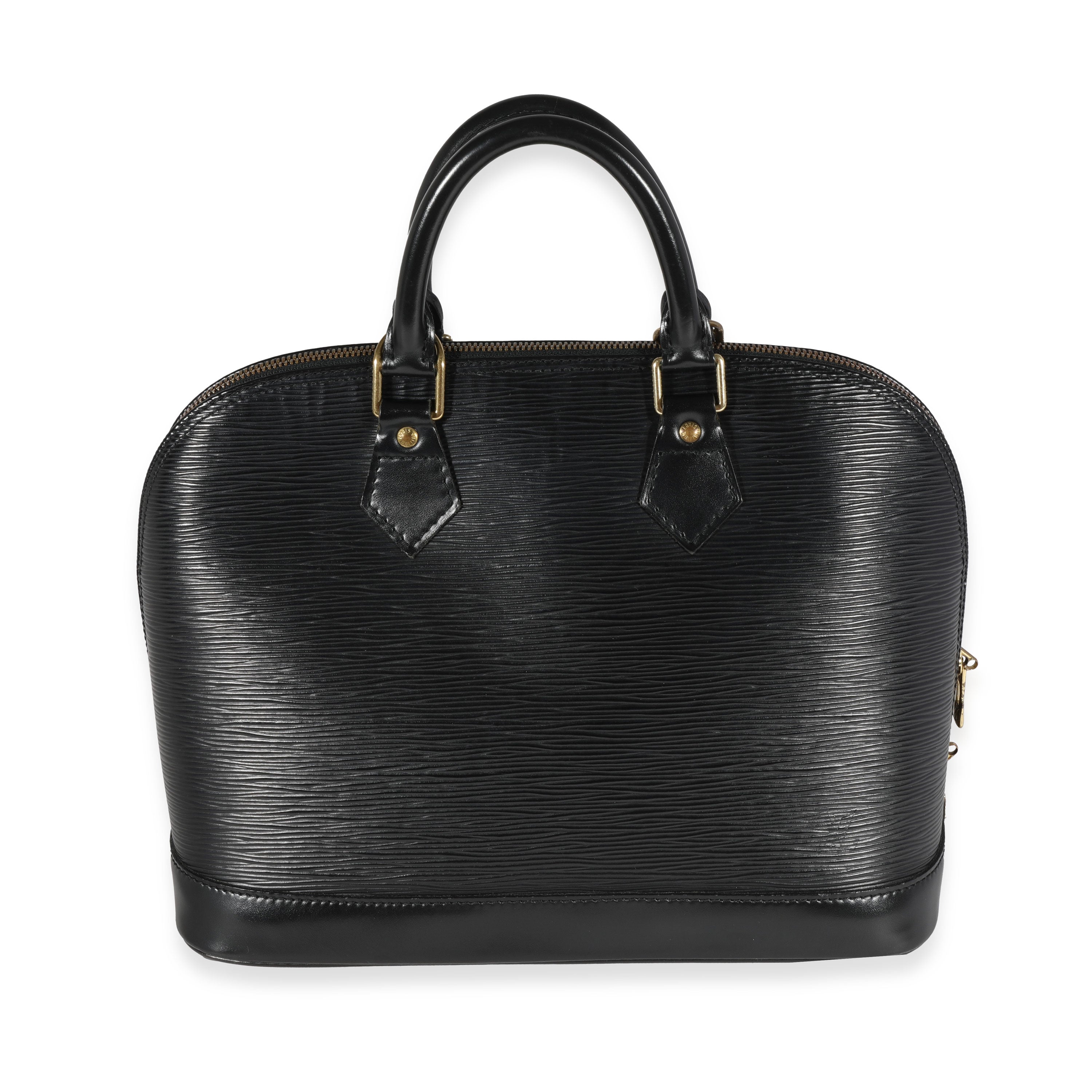 Louis Vuitton Louis Vuitton Black Epi Alma PM