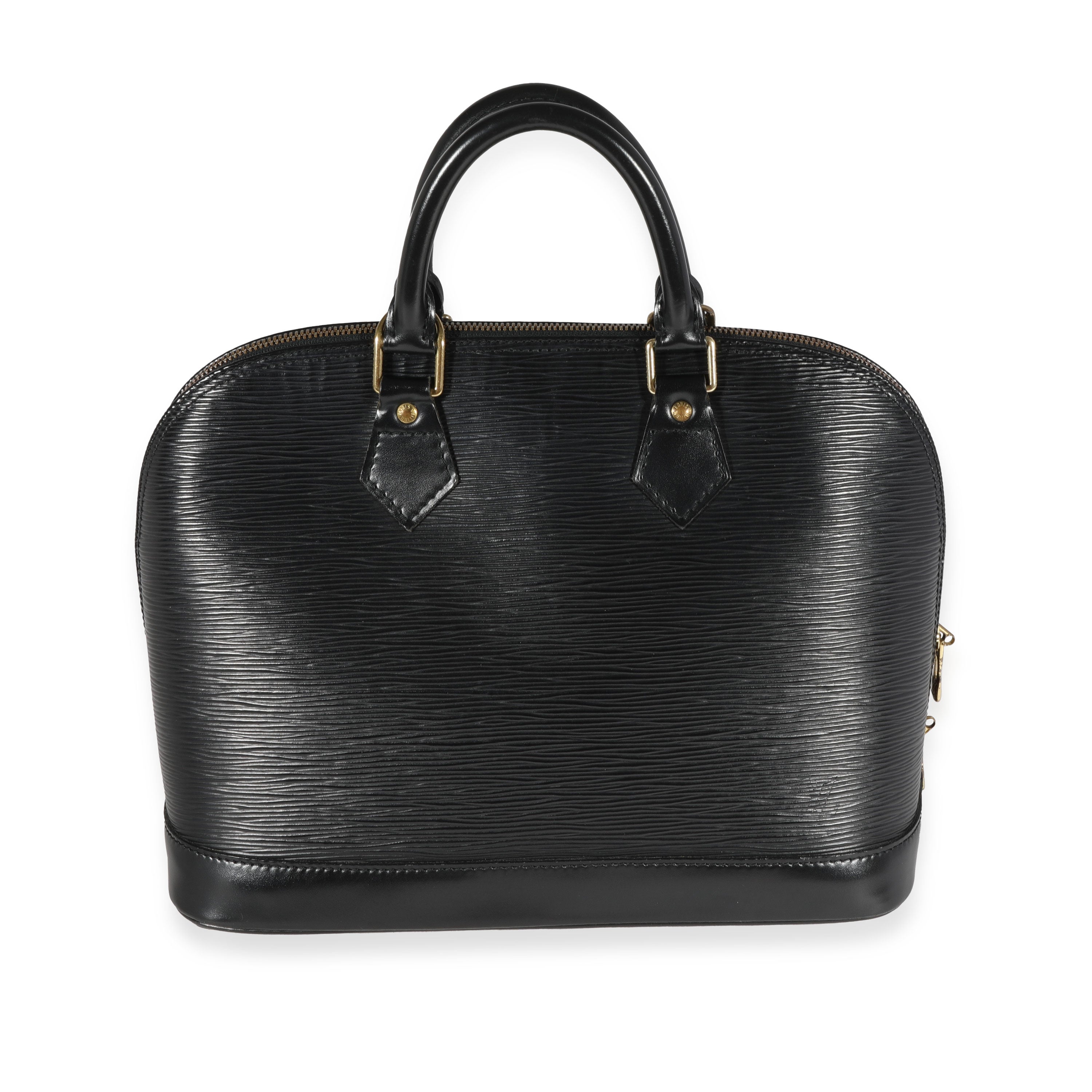 Louis Vuitton Louis Vuitton Black Epi Alma PM