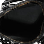 Louis Vuitton Louis Vuitton Black Magnetique Monogram Vernis Alma BB