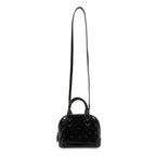 Louis Vuitton Louis Vuitton Black Magnetique Monogram Vernis Alma BB