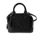 Louis Vuitton Louis Vuitton Black Magnetique Monogram Vernis Alma BB