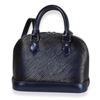 Louis Vuitton Louis Vuitton Navy Epi Sequin Flame Nano Alma
