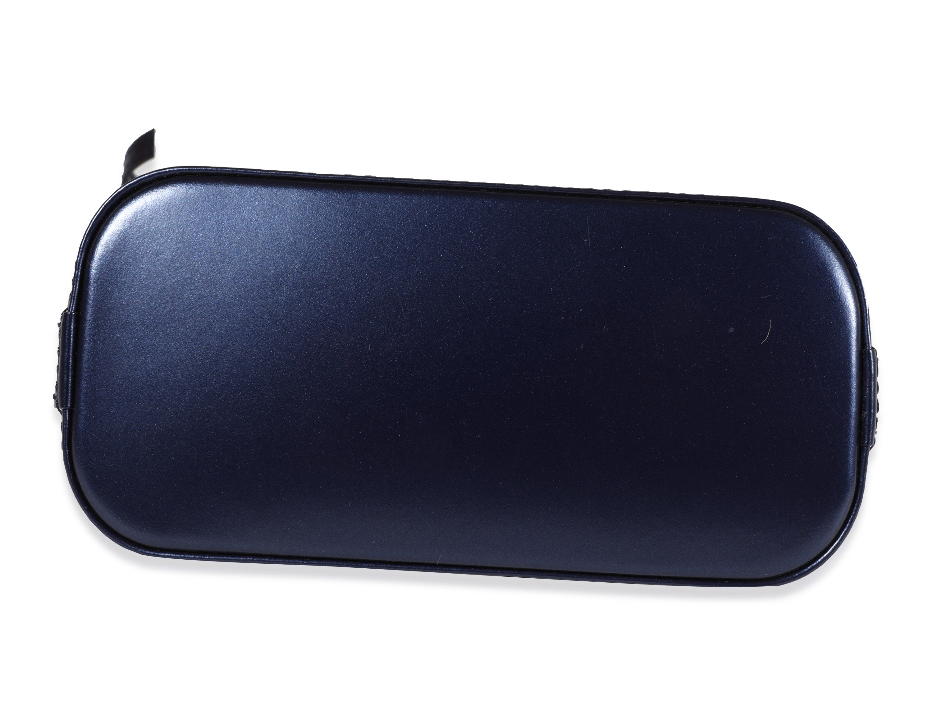 Louis Vuitton Louis Vuitton Navy Epi Sequin Flame Nano Alma