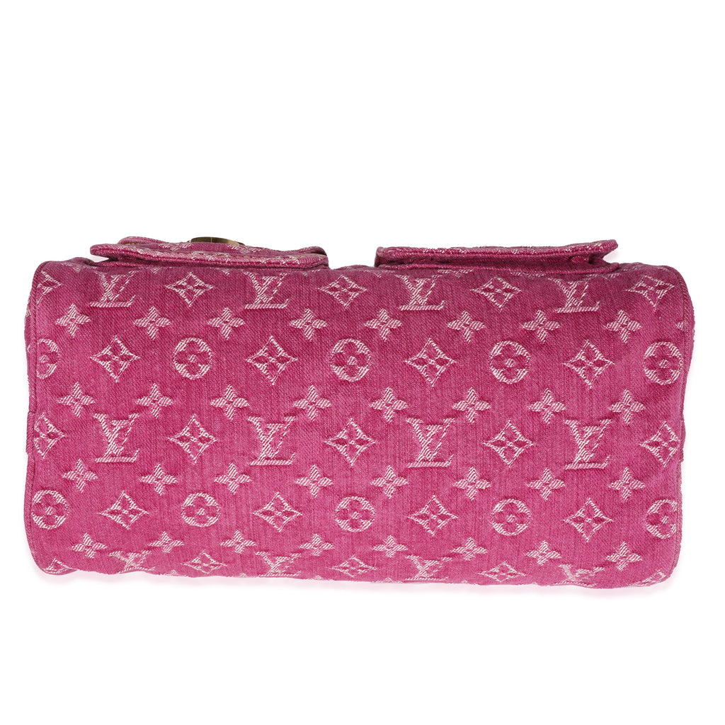 Louis Vuitton Louis Vuitton Fuchsia Monogram Denim Neo Speedy