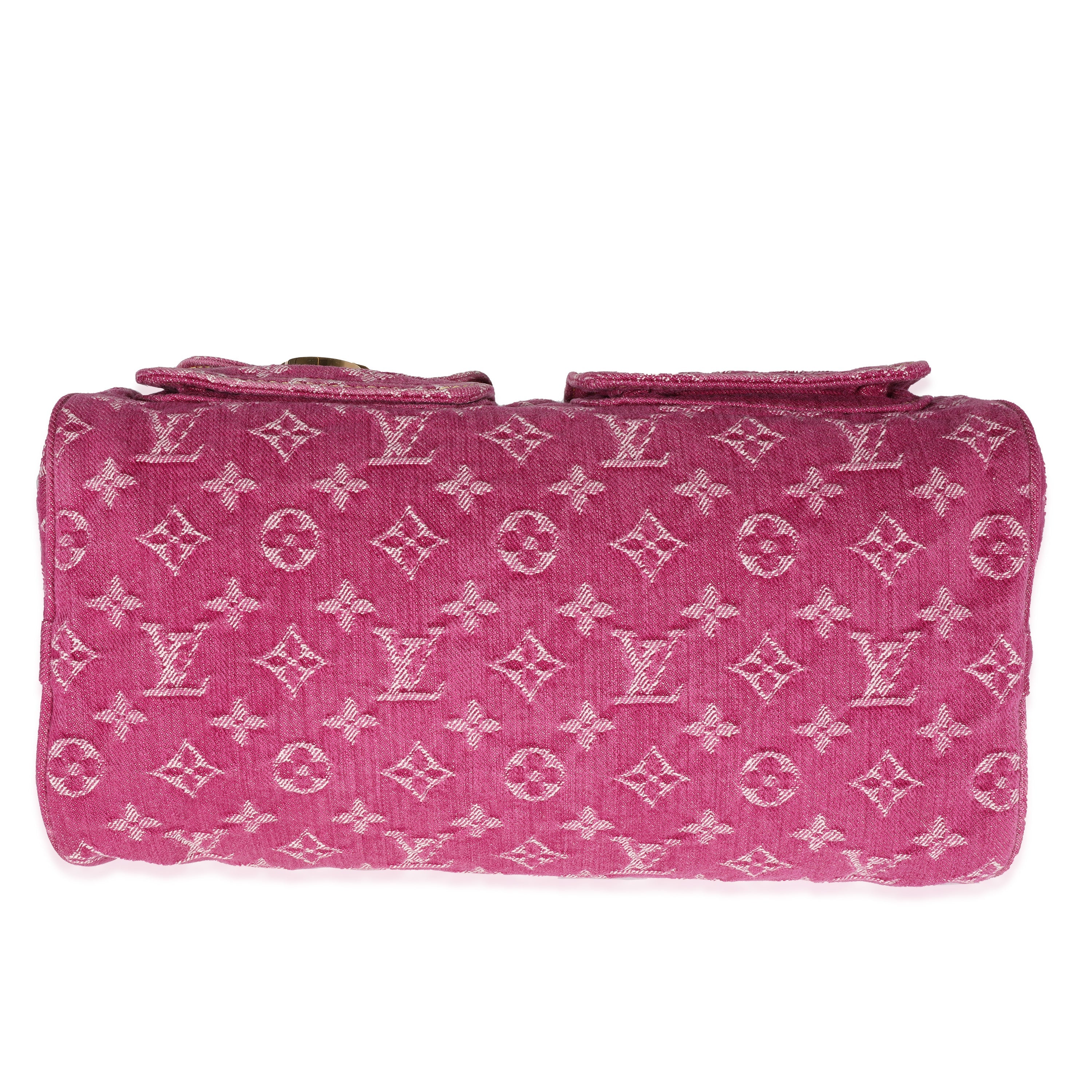 Louis Vuitton Louis Vuitton Fuchsia Monogram Denim Neo Speedy