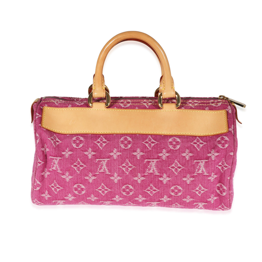 Louis Vuitton Louis Vuitton Fuchsia Monogram Denim Neo Speedy