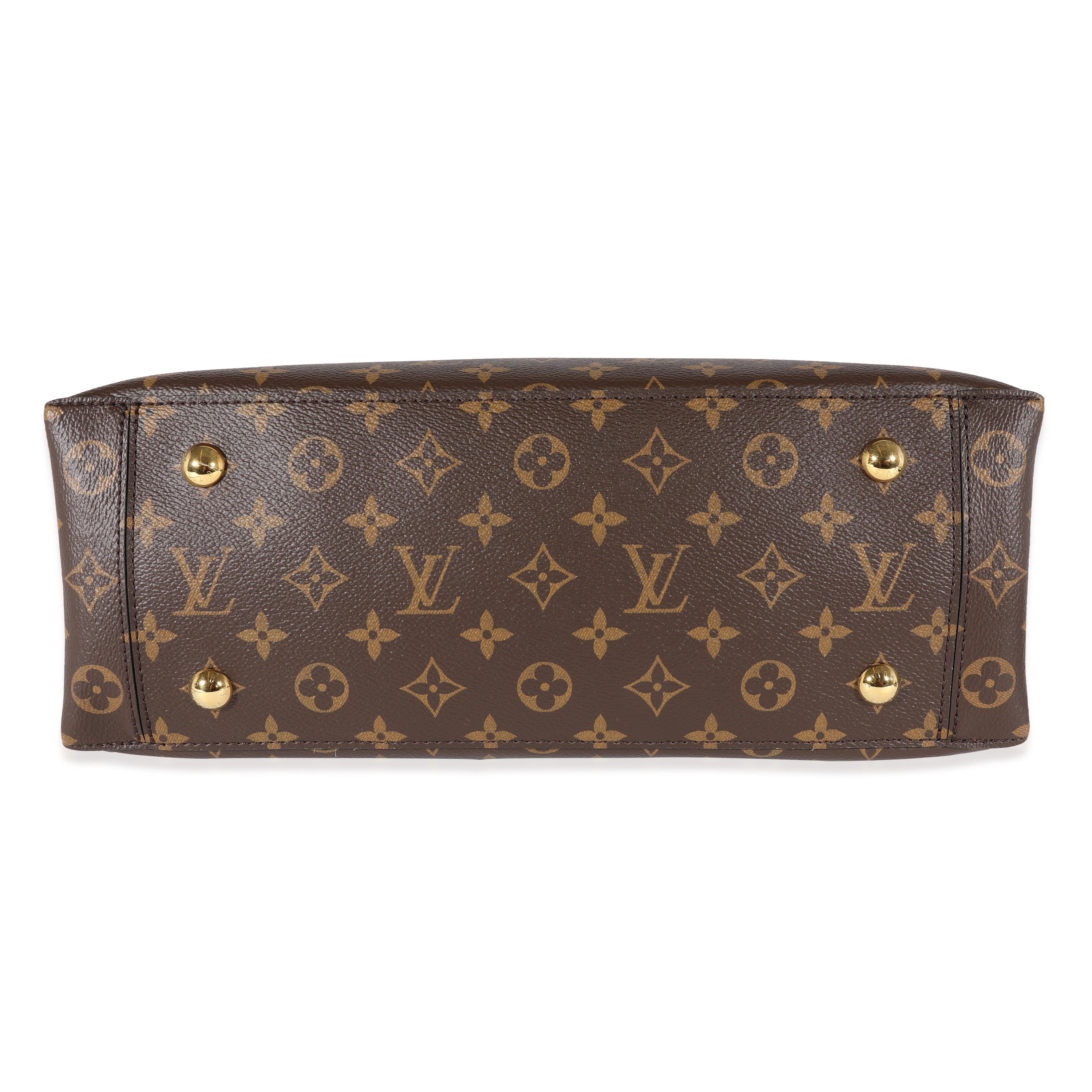 Louis Vuitton Louis Vuitton Monogram Canvas & Coquelicot Leather Flower Tote