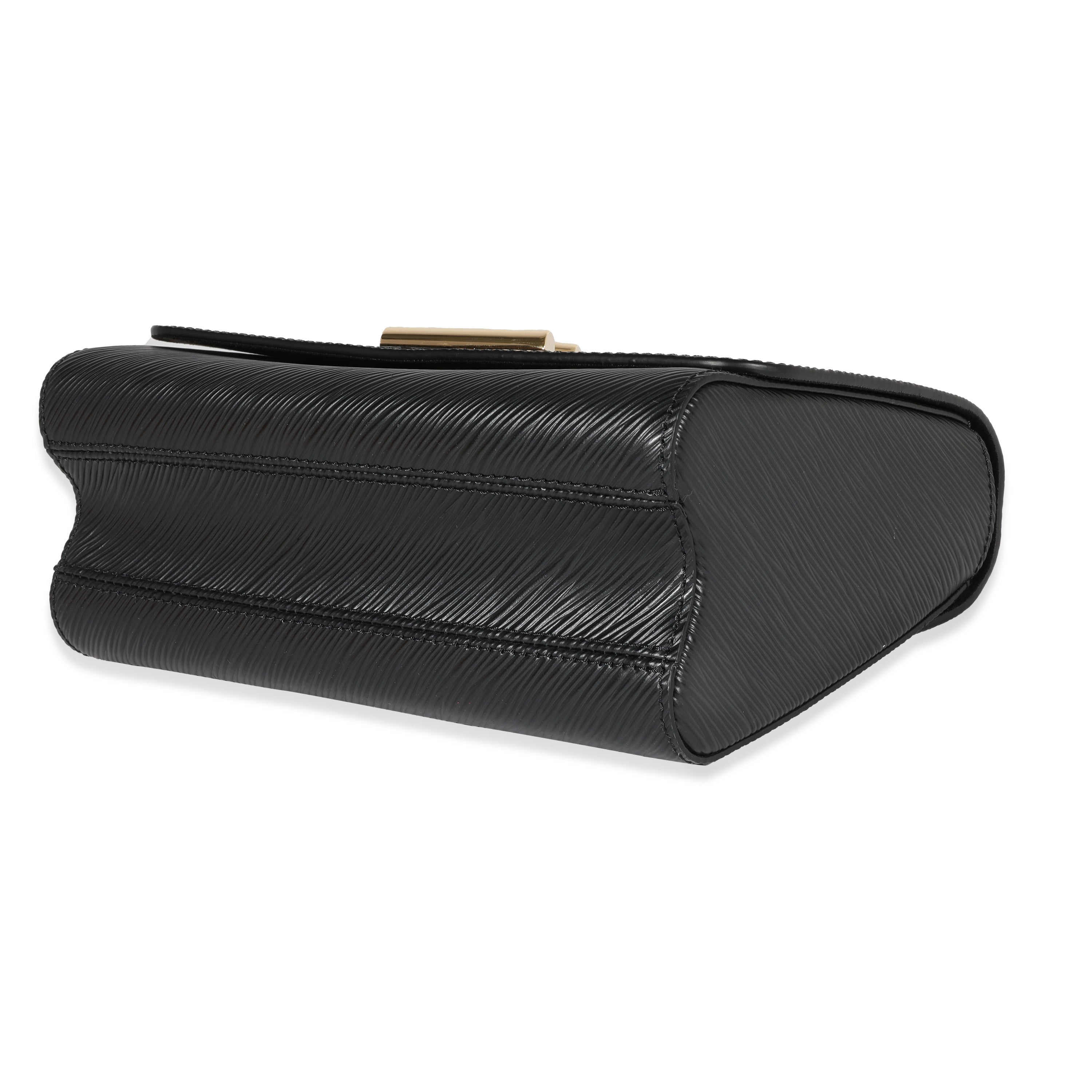 Louis Vuitton Louis Vuitton Black Epi Leather Twist MM