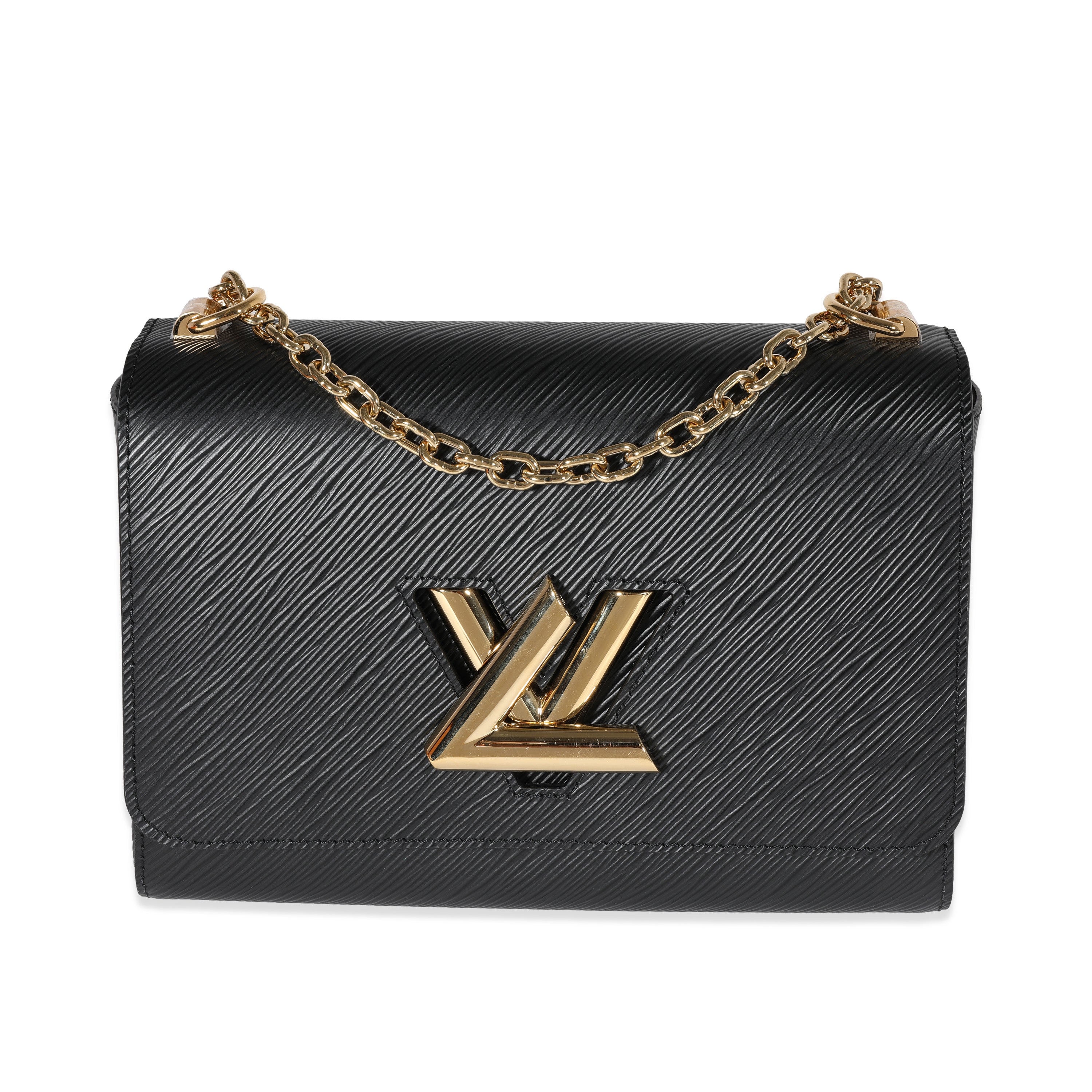 Louis Vuitton Louis Vuitton Black Epi Leather Twist MM