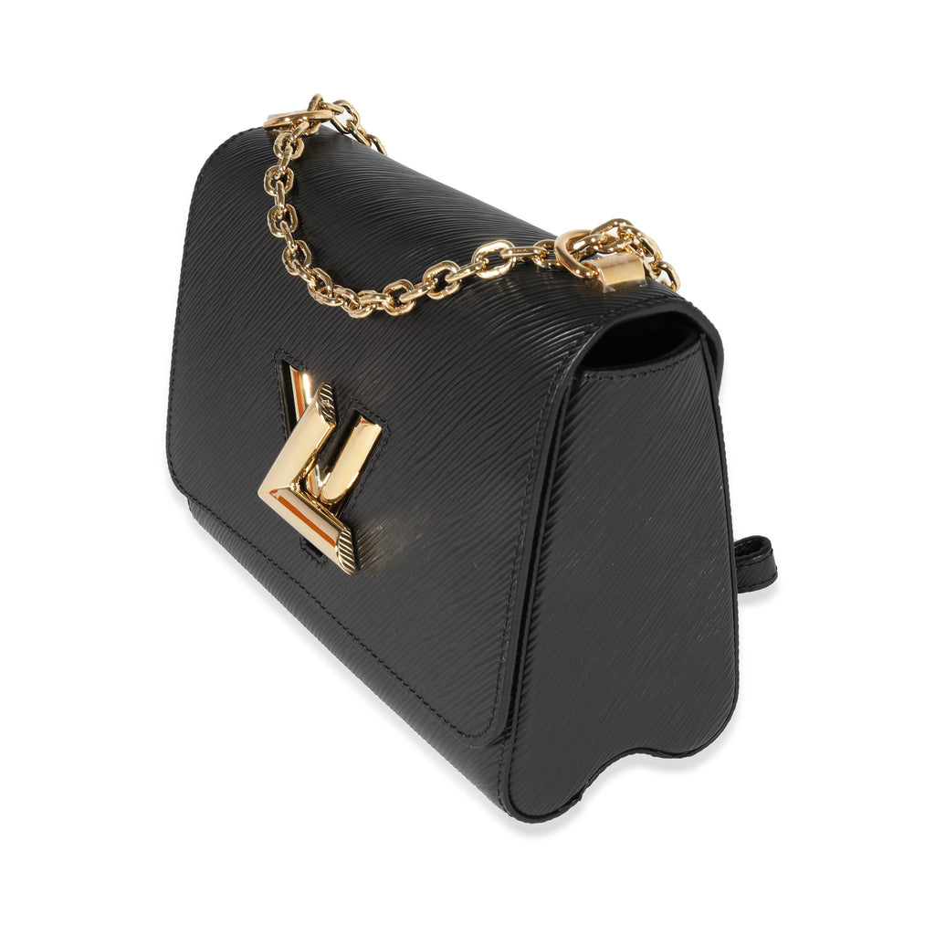 Louis Vuitton Louis Vuitton Black Epi Leather Twist MM