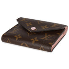 Louis Vuitton Louis Vuitton Monogram Canvas & Rose Ballerine Victorine Wallet